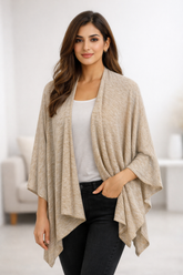 Cozy Western Women Winter jersy fabric Shawl