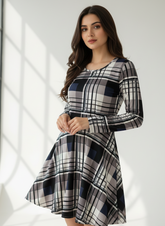 Chest 17 Length 32 Fabric Silk Stylish Branded Long Top for Women – Summer Look