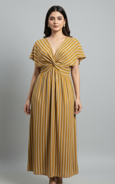 Chest Small Baggy Style Length 45 Fabric Cotton Imported Western Women’s Maxi Dresses – Latest Collection