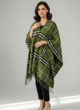 Classic Western Women Winter Shawl