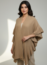 Elegant Western Winter Wool Shawl