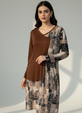 Chest 21 Length 40 Fabric Silk Jersey Trendy Western Long Tops – Perfect for Hot Weather
