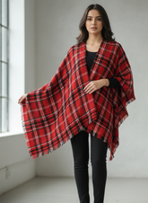 Designer Look Western Ladies Shawl