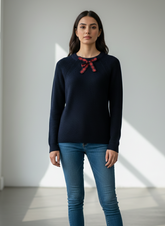 Chest 17 Length 26 Luxury Foreign Brand Ladies Winter Sweater