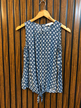 Chest 17 Lenght 22 Fabric cotton silk Western Women Sleeveless Top Latest