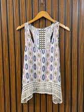 Chest 19 Lenght 23 Fabric linen Summer Collection Sleeveless Tops