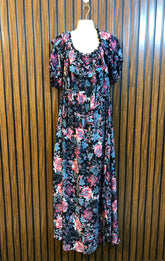 Chest 24 Length 56 Fabric Chiffon Elegant Western Style Long Maxi for Women