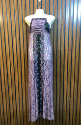 Chest 20 Length 58 Fabric Net Beautiful Western Maxi Dress Collection