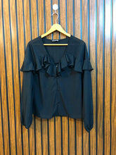Chest 20 Length 22 Fabric chiffon Women's Casual Full Sleeve Top
