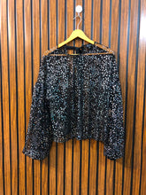 Chest 21 Length 21 Fabric Net Designer Western Party Tops for Women