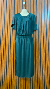 Chest 20 Length 48 Fabric Silk Women's Modest Long Maxi Dresses