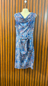 Chest 22 Length 37 Fabric Silk Jersey Women's Fashion Long Dress