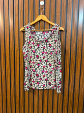 Chest 19 Lenght 25 Fabric linen Women's Casual Sleeveless Top