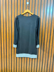 Chest 18 Length 31 Fabric Sleeve Chiffon other Fabric Silk Jersy Branded Ladies Long Top