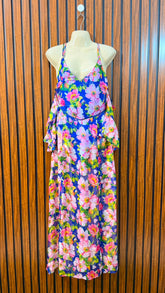 Chest 17 Length 52 Fabric Silk Women's Everyday Long Maxi