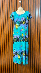 Chest 19 Length 47 Fabric Silk Jersey Women’s Western Maxi