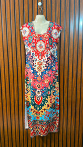 Chest 20 Length 53 Fabric Silk Jersey Western Branded Womens Exclusive Long Maxi