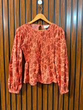 Chest 17 Length 21 Fabric Linen Branded Women's Casual Full Sleeve Top