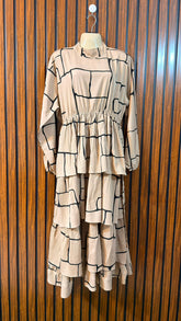 Chest 21 Length 50 Fabric Silk Womens Maxi Long Dress