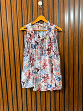 Chest 25 Length 26 Fabric Rayon Ladies Branded Sleeveless Top