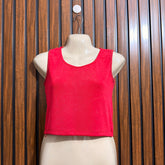 Chest 19 Length 14 Fabric Silk Jersey Western Branded Womens Crop Top Wear