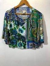 Breezy Western Half Sleeve Top