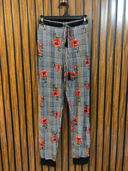 waist 40  lenght 40  fabric silk jersey Premium Quality Women Fashion Trouser