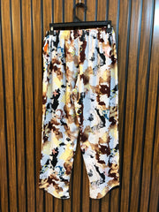 waist 28 to 30  Lenght 44  Fabric silk Premium Branded Women’s Casual Trousers