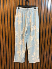 Waist 32  Lenght 40  Fabric Silk Comfortable Everyday Women’s Trousers