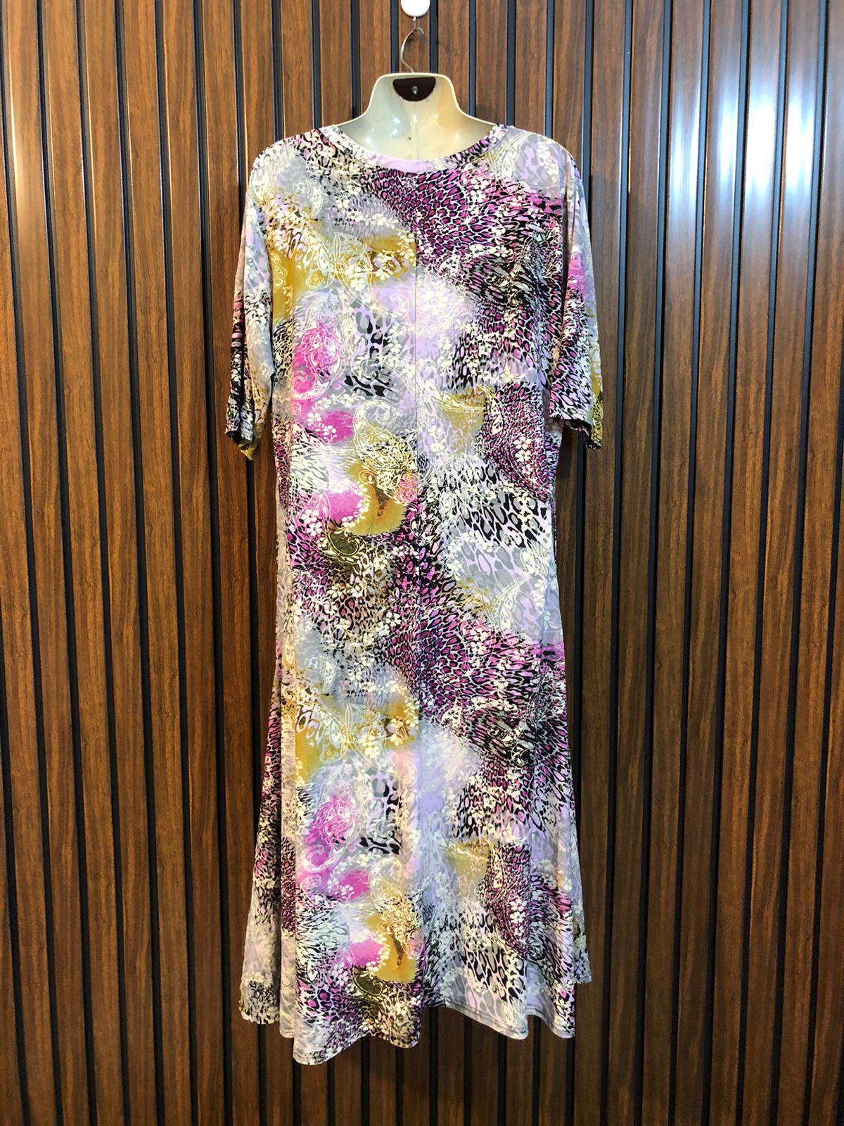 Chest 24  Lenght 46  Fabric Jersey Elegant Full Length Maxi Dress for Women