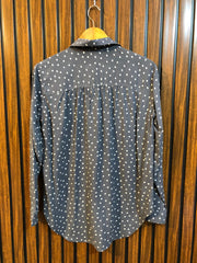 Chest 19  Length 28  Fabric Linen Western Branded Women Full Sleeve Top