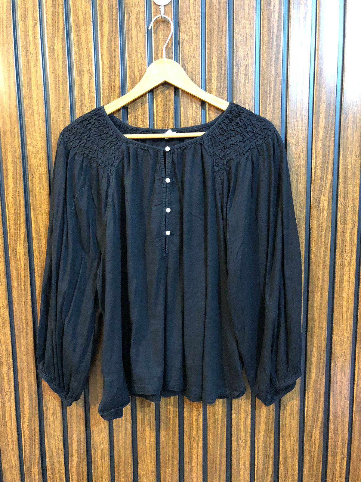Chest 22  Length 23  Fabric Cotton Women Full Sleeve Top Trendy Wear