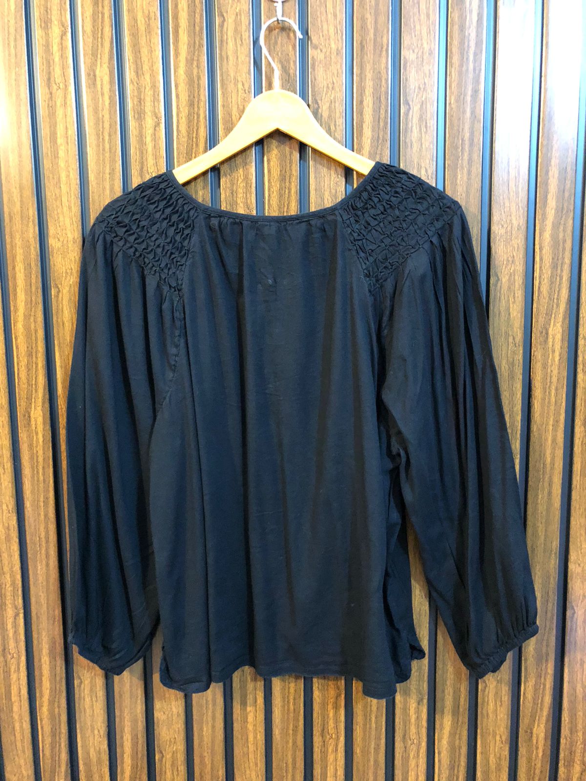 Chest 22  Length 23  Fabric Cotton Women Full Sleeve Top Trendy Wear