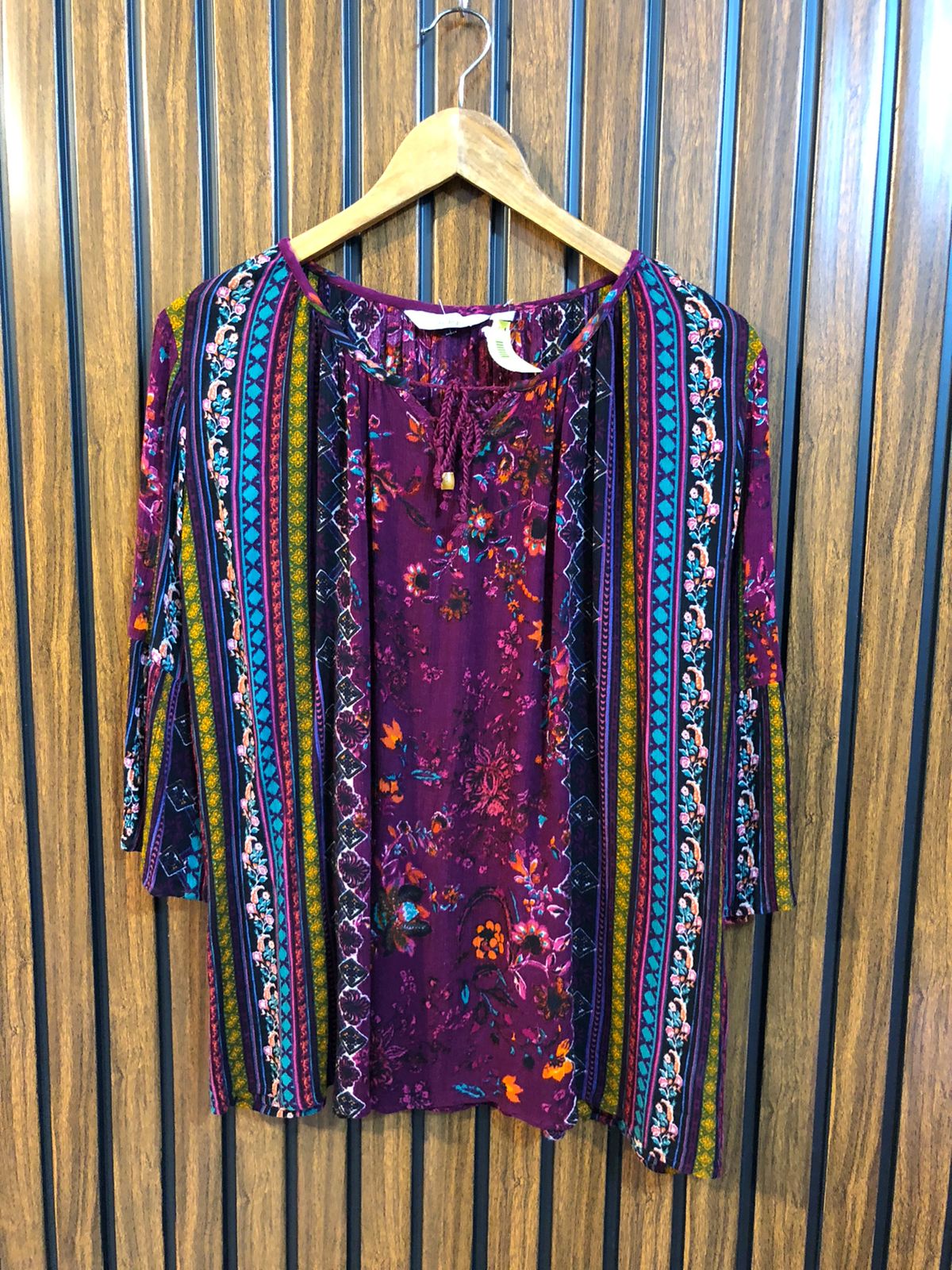 Chest Small Baggy Style  Length 24  Fabric Cotton Women Full Sleeve Top Comfortable Wear