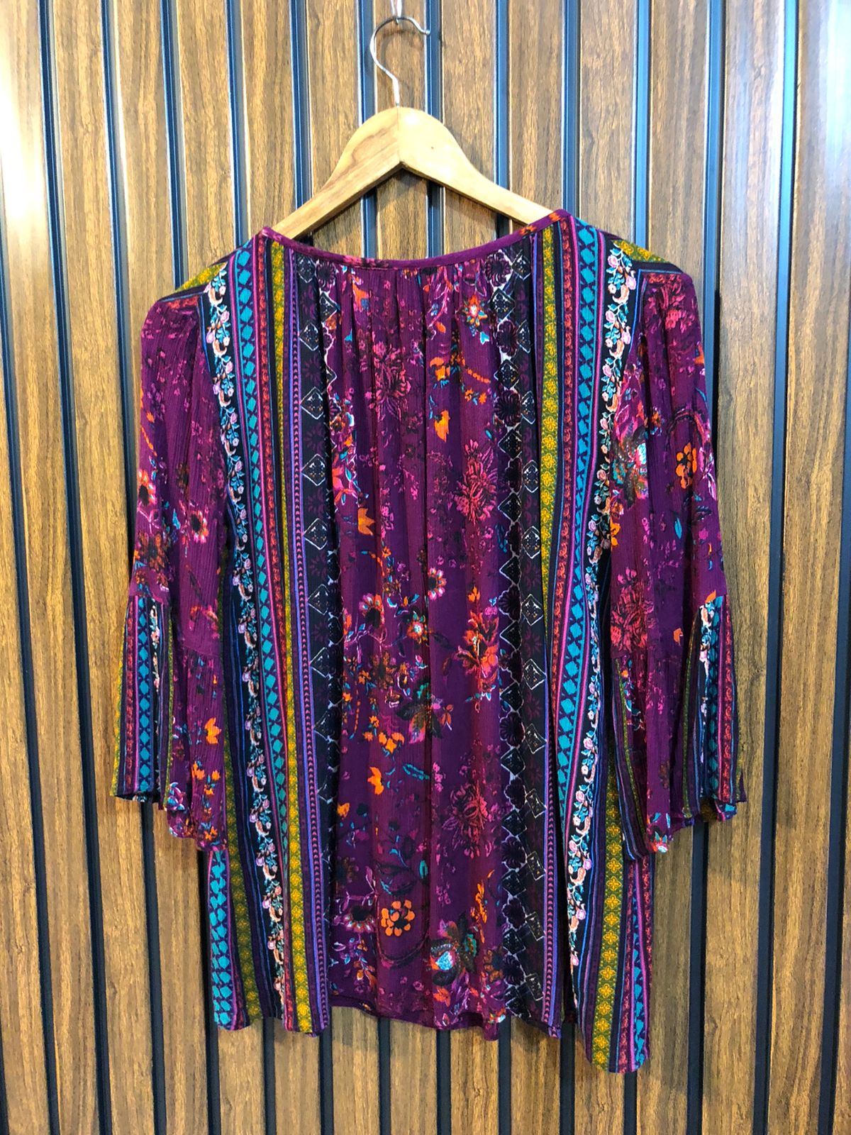 Chest Small Baggy Style  Length 24  Fabric Cotton Women Full Sleeve Top Comfortable Wear