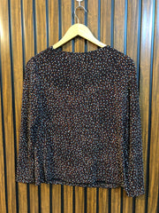 Chest 21  Length 22  Fabric Silk Jersey Fashionable Ladies Western Top