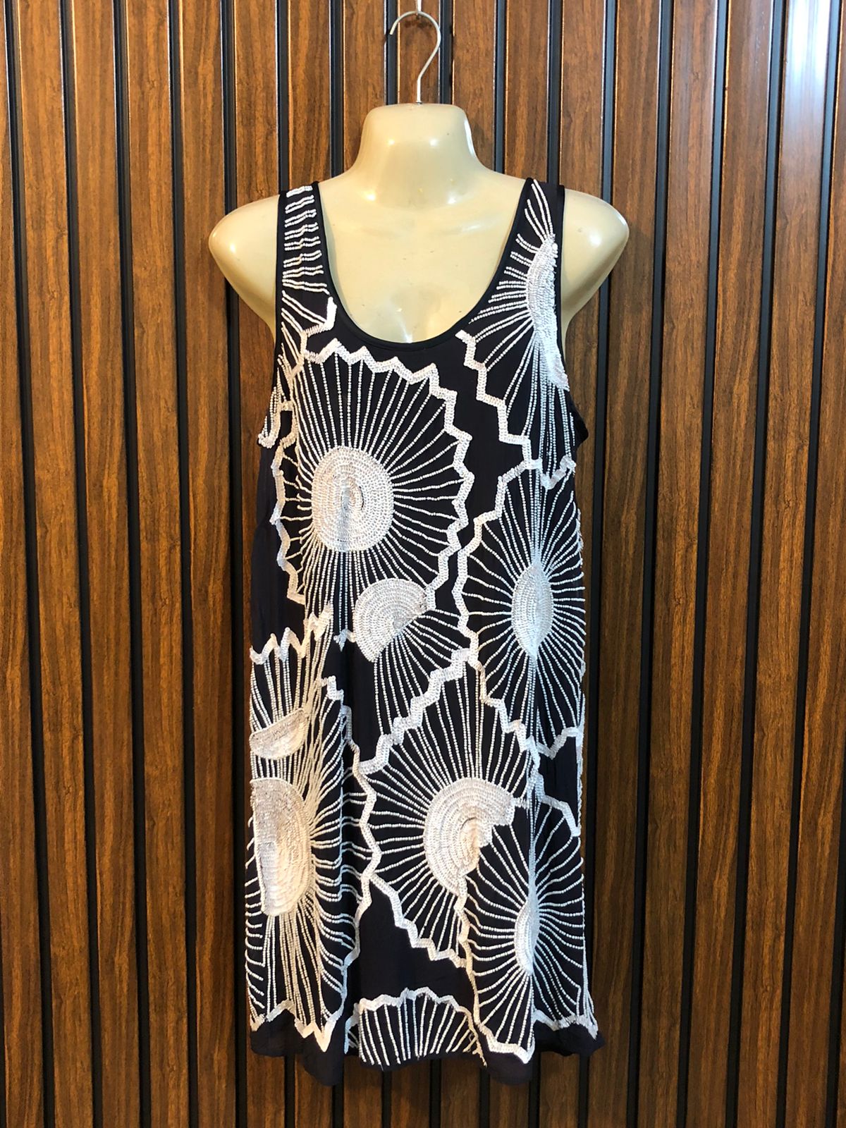Chest 18  Length 34  Fabric Chiffon Glamorous Women’s Short Party Dress