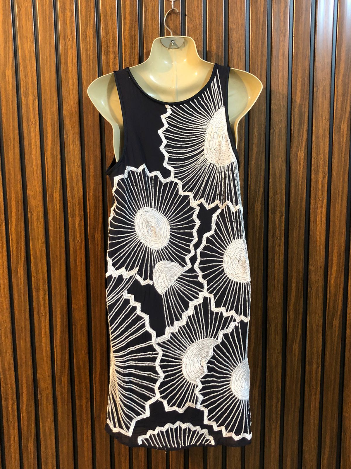 Chest 18  Length 34  Fabric Chiffon Glamorous Women’s Short Party Dress