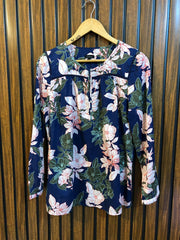 Chest 19  Lenght 25  Fabric Cotton Ladies Western Casual Top