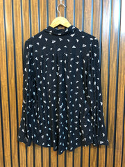 Chest 22  Length 26 to 29  Fabric linen Chic Western Full Sleeve Top for Girls