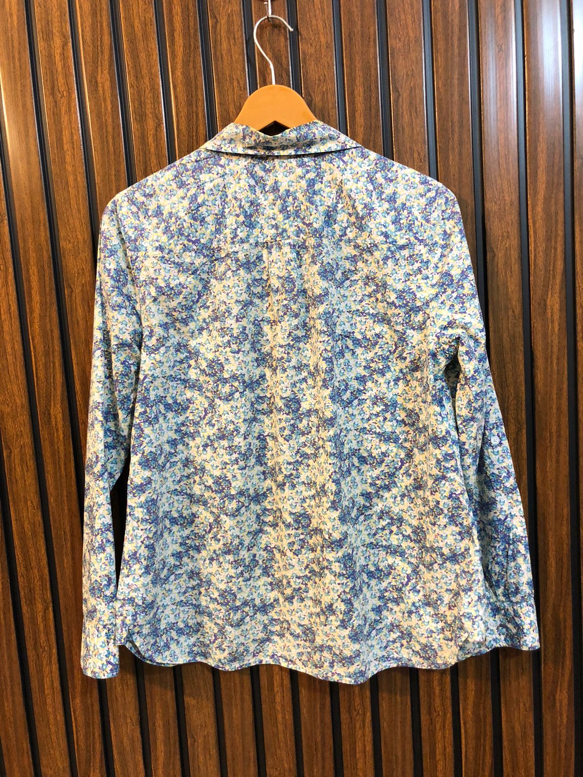 Chest 19  Length 25  Fabric cotton silk Women’s Western Wear Full Sleeve Stylish Top