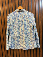 Chest 19  Length 25  Fabric cotton silk Women’s Western Wear Full Sleeve Stylish Top