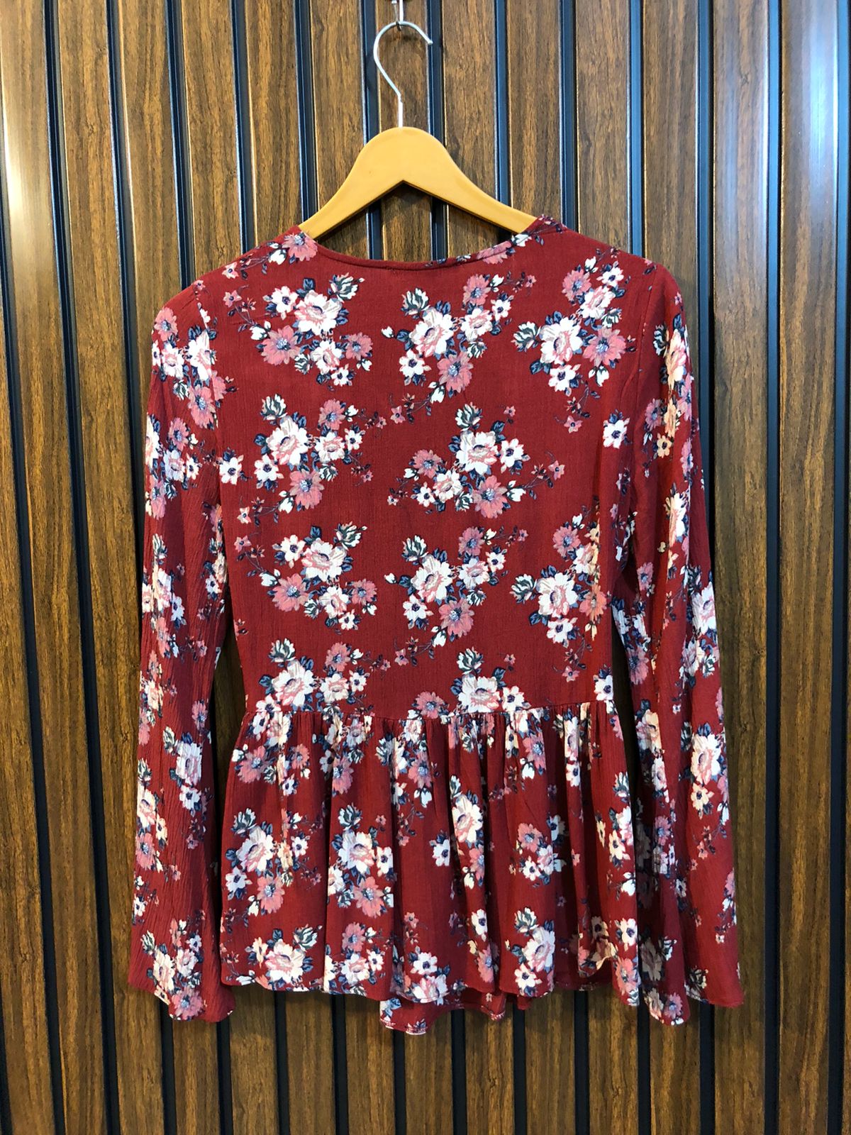 Chest 17  Length 24  Fabric cotton Modern Women’s Full Sleeve Top – Trendy Look