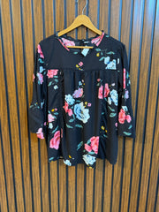 Chest 21  Length 26  Fabric Linen Affordable Women’s Full Sleeve Tops