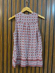 Chest 20  Lenght 24  Fabric linen  Fashionable Women’s Summer Sleeveless Tops