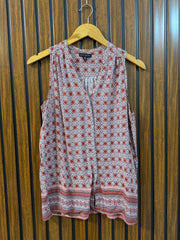 Chest 20  Lenght 24  Fabric linen  Fashionable Women’s Summer Sleeveless Tops