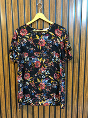 Chest 21  Lenght 27 to 28  Fabric chiffon Stylish Western Half Sleeve Tops for Women