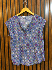 Chest 19  Lenght 24  Fabric linen Premium Quality Women’s Western Tops
