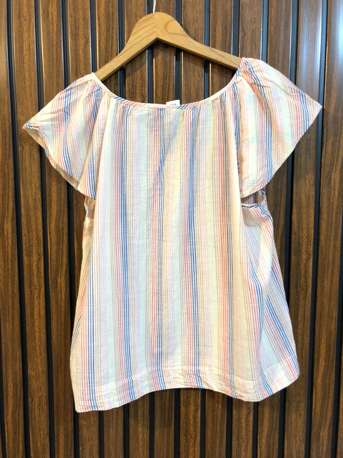 Chest 21  Lenght 23  Fabric cotton Imported Women’s Casual Half Sleeve Tops