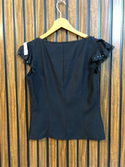 Chest 16  Lenght 19  Fabric silk Stylish Western Half Sleeve Tops for Girls